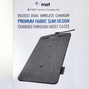 TYLT 10W Qi Dual Fast Wireless Charging Pad